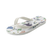Tongs Enfants Dinosaure Mignons (Incliné)