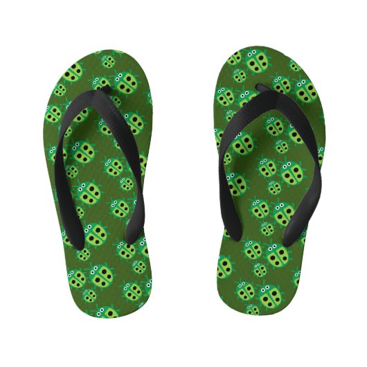 Tongs Enfants Dons aux oiseaux ladybird (Semelle)