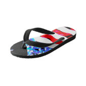 Tongs Enfants Drapeau américain (Incliné)