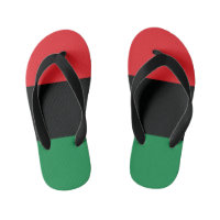 Drapeau rouge, noir et vert