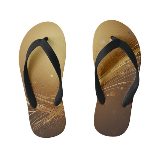 Tongs Enfants Éclairage doré (Semelle)