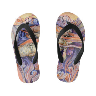 Tongs Enfants Étiquette de jeu Spike and Curly