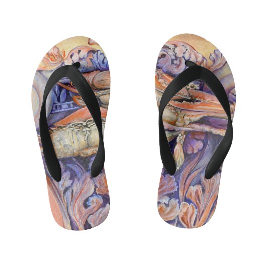 Tongs Enfants Étiquette de jeu Spike and Curly (Semelle)