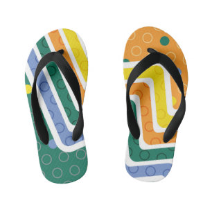 Tongs Enfants Figures géométriques 3