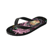 Tongs Enfants Fille de joueur (Incliné)