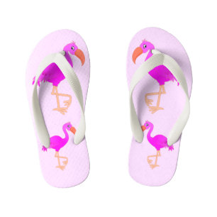 Tongs Enfants Flamant Rose Mignon - Heureux