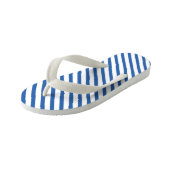 Tongs Enfants Flip Flops Children - Blue Stripe Pattern (Incliné)