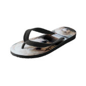 Tongs Enfants Flip Flops Conception de chipette (Incliné)