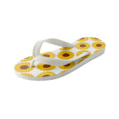 Tongs Enfants Flip Flops, Enfants/Tournesols (Incliné)
