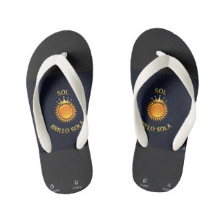 Tongs Enfants Flip Flops with Sol Brillo Sola Logo | Inspiration