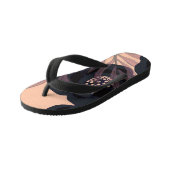 Tongs Enfants Floral abstract elegance, artistic background. (Incliné)