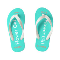 Flower Girl NAME Turquoise