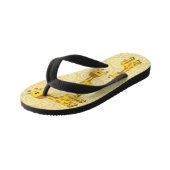Tongs Enfants Giraffe Kids Flip Flops (Incliné)