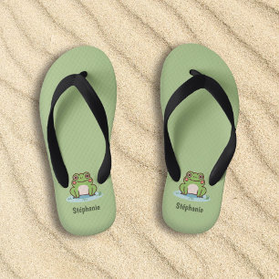 Tongs Enfants Grenouille mûre