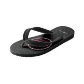 Tongs Enfants Gymnastique mignonne Flip Flops avec son nom (Incliné)