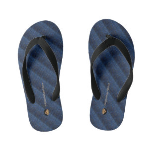 Tongs Enfants HAMbyWhiteGlove Logo Indigo - Flip-Flops