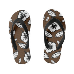 Tongs Enfants Hibiscus floral