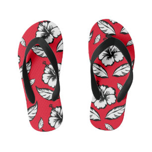 Tongs Enfants Hibiscus Floral
