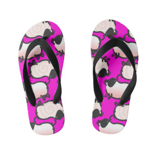 Tongs Enfants Humoristique 1 Cochon Année 2019 Choisir Couleur E