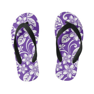TONGS ENFANTS ÎLE PLUMERIA (PURPLE)
