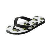 Tongs Enfants Illustration de camion monstre (Incliné)