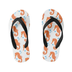 Tongs Enfants Illustration de dessin animé de bulles de hippocam