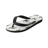 Tongs Enfants Illustration de dessin animé de cervidé (Incliné)