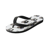 Tongs Enfants Illustration de dessin animé Mandrill (Incliné)