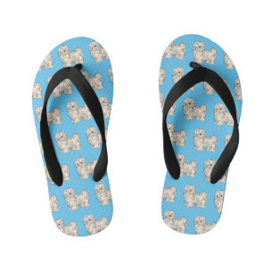Tongs Enfants Illustration de dessin de chien de Havan