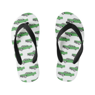 Tongs Enfants Illustration de dessin de voiture classique 1959