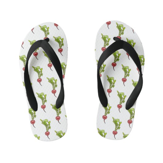 Tongs Enfants Illustration de dessin Radish (Semelle)