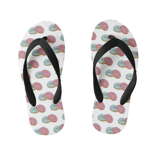 Tongs Enfants Illustration de Donut (Semelle)