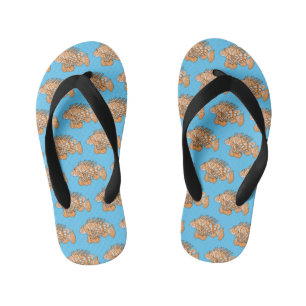 Tongs Enfants Illustration de Happy lionfish