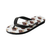 Tongs Enfants Illustration de la poitrine de boeuf (Incliné)