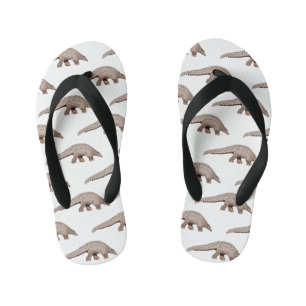 Tongs Enfants Illustration de Pangolin