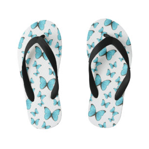 Tongs Enfants Illustration de papillons Morpho