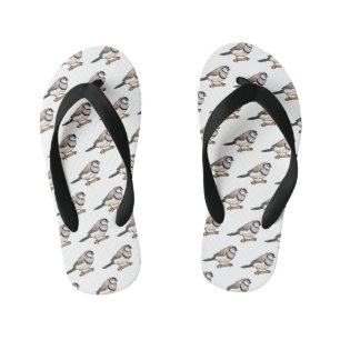 Tongs Enfants Illustration d'oiseau à deux barreaux