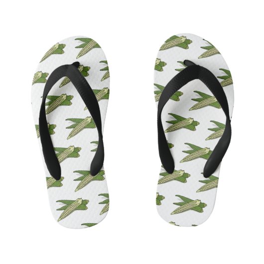 Tongs Enfants Illustration d'Okra (Semelle)