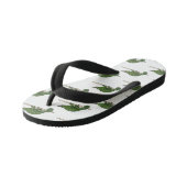 Tongs Enfants Illustration du caméléon de Jackson (Incliné)