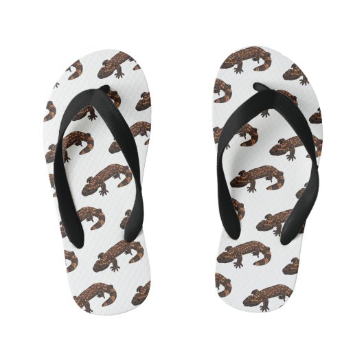 Tongs Enfants Illustration du monstre Gila (Semelle)