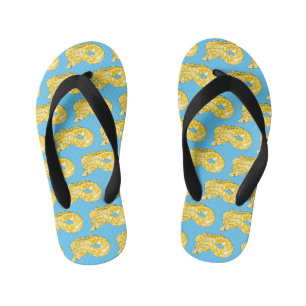 Tongs Enfants Illustration du serpent python birman