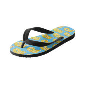 Tongs Enfants Illustration du serpent python birman (Incliné)