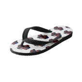 Tongs Enfants Illustration du tracteur (Incliné)