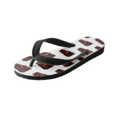 Tongs Enfants Illustration d'un bus à deux étages (Incliné)