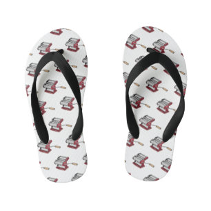 Tongs Enfants Illustration d'un fabricant de pâtes alimentaires