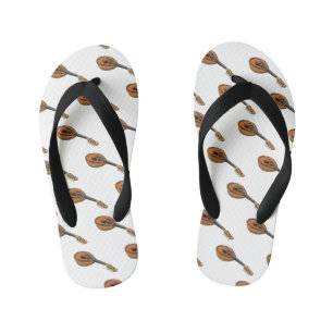 Tongs Enfants Illustration en mandoline
