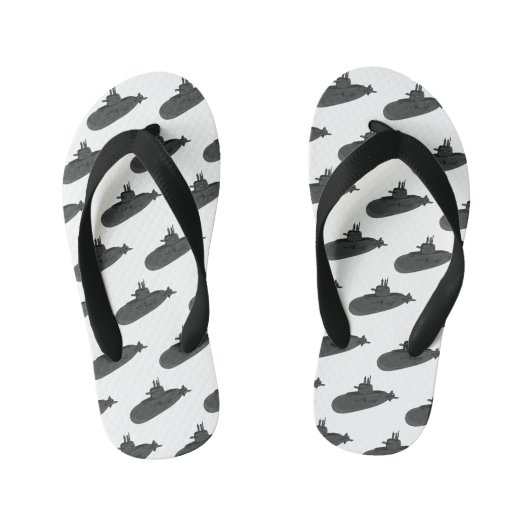 Tongs Enfants Illustration sous-marine (Semelle)