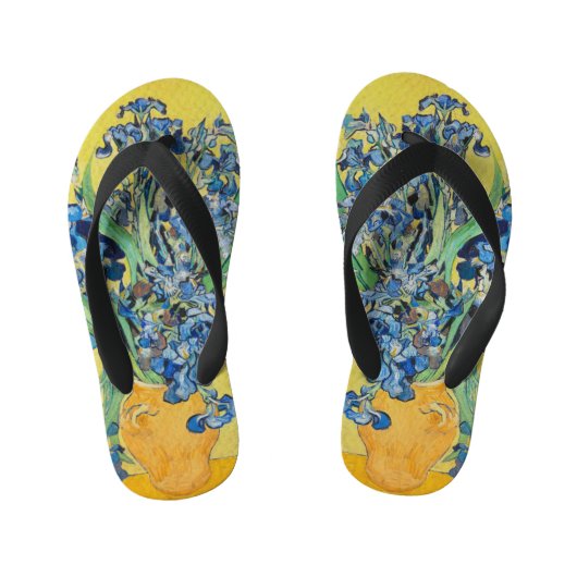 Tongs Enfants Irises Vincent van Gogh (Semelle)