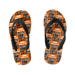 Tongs Enfants Joueuse de tennis junior féminine