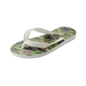 Tongs Enfants Kangaroo Photo Collage, (Incliné)